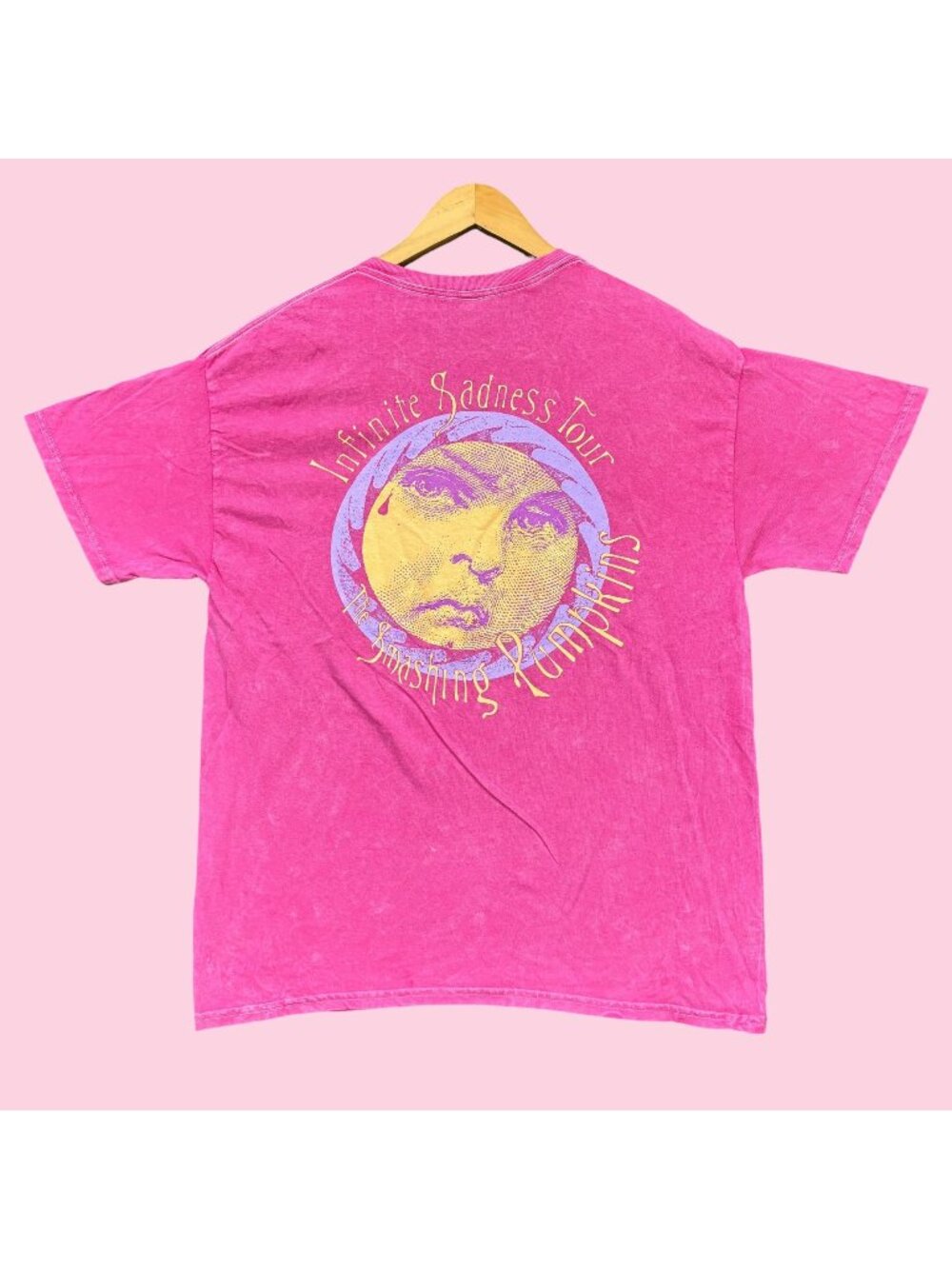 The Smashing Pumpkins Infinite Sadness Tour Rock Band Tee L